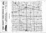 Index Map, Iowa County 1986